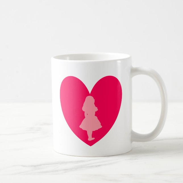Alice im Wunderland-Liebe Tasse (Rechts)
