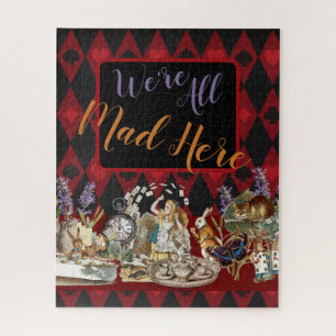 Alice im Wunderland Mad Cheshire Cat Puzzle