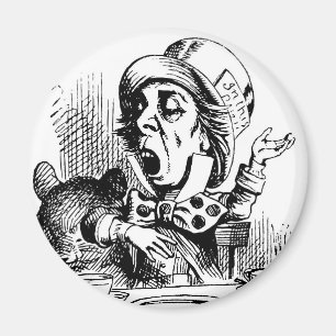 Alice im Wunderland Mad Hatter Magnet