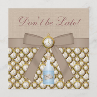 Alice im Wunderland Mad Hatter Tee Party lädt ein Einladung