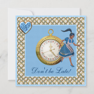 Alice im Wunderland Mad Hatter Tee Party lädt ein Einladung