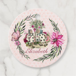 Alice im Wunderland Mad Hatters Tee Party Custom Geschenkanhänger