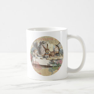 Alice im Wunderland Mad Tea Party Kunst Tasse