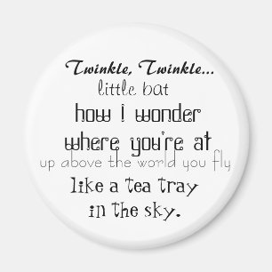 Alice im Wunderland Magnet