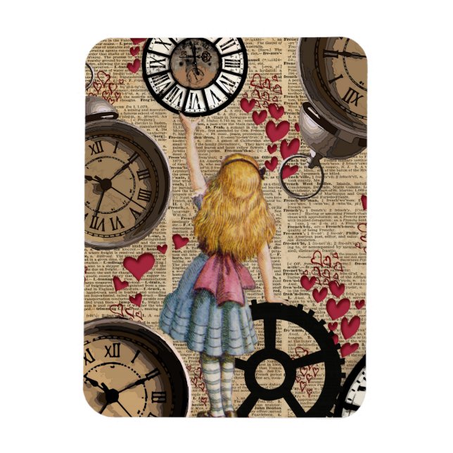 Alice im Wunderland Magnet (Vertikal)