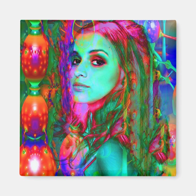 Alice im Wunderland Magnet (Vorne)