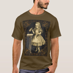 Alice im Wunderland Märchen T Geschenk für Buchli T-Shirt