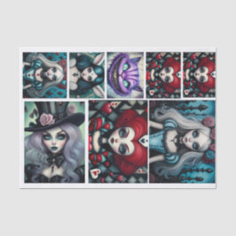 Alice im Wunderland Masterboard | Whimsikum Seidenpapier