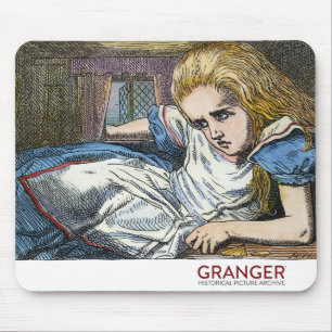 Alice im Wunderland-Mausunterlage Mousepad