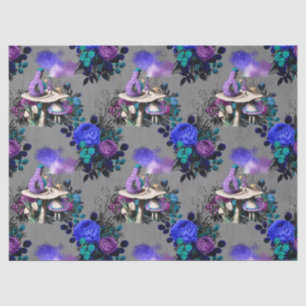 Alice im Wunderland mit Raupe Decoupage Seidenpapier