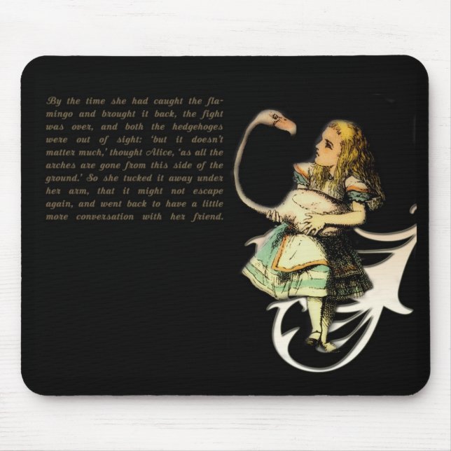 Alice im Wunderland Mousepad (Vorne)