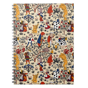 Alice im Wunderland Notizblock