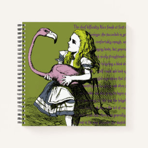 Alice im Wunderland Notizbuch