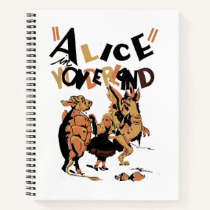 ALICE IM WUNDERLAND NOTIZBUCH