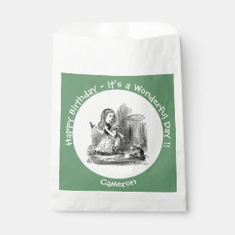 Alice im Wunderland Party - Alice und das Kitten Geschenktütchen