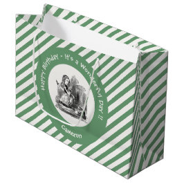 Alice im Wunderland Party - Alice und das Kitten Große Geschenktüte