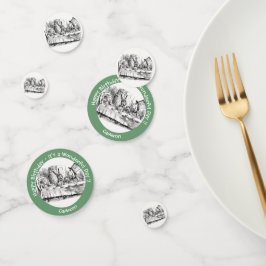 Alice im Wunderland Party - Mad Hatters Tea Party Konfetti