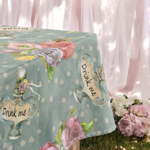 Alice im Wunderland Pastel Theme Tischdecke