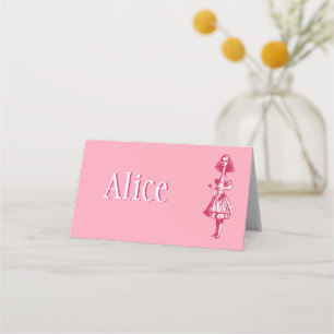 Alice im Wunderland Platzkarte