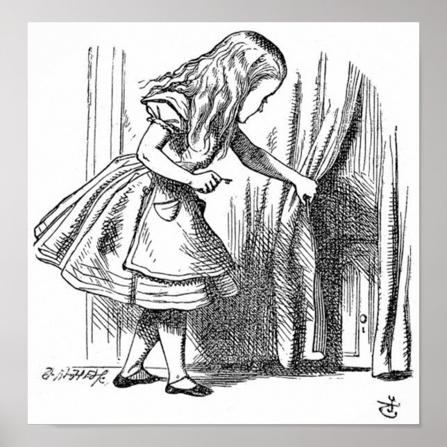 Alice im Wunderland Poster (Vorne)