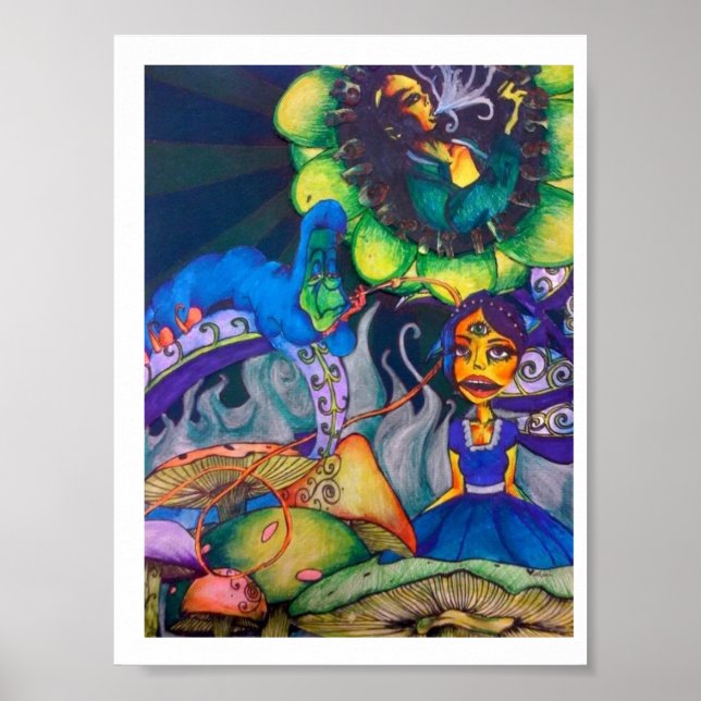 Alice im Wunderland Poster (Vorne)