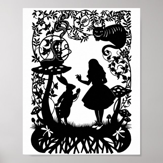 Alice im Wunderland Poster (Vorne)