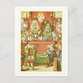 Alice im Wunderland Postkarte