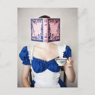 Alice im Wunderland Postkarte