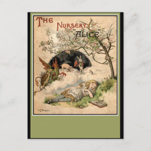 Alice im Wunderland Postkarte