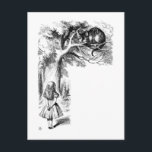 Alice im Wunderland Postkarte<br><div class="desc">' Alice durch Mike Paget</div>