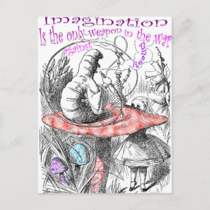 Alice im Wunderland Postkarte