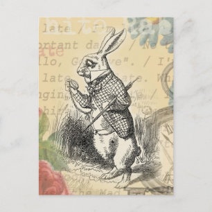 Alice im Wunderland Postkarte