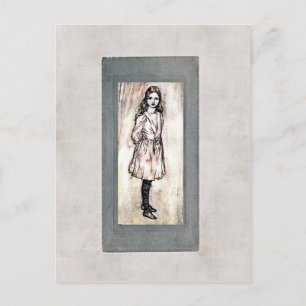 Alice im Wunderland Postkarte