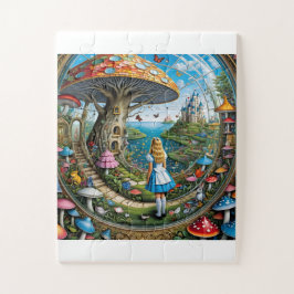 Alice im Wunderland Puzzle