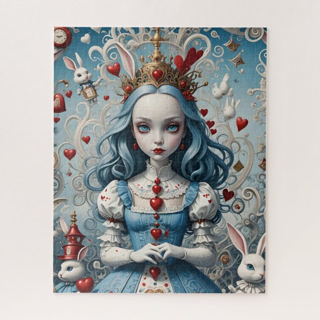 Alice im Wunderland Puzzle (Vertikal)