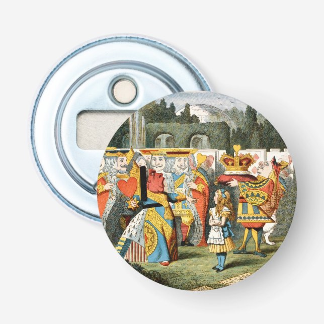 Alice im Wunderland Queen of Hearts Flaschenöffner (Vorderseite)