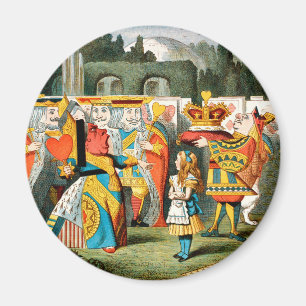 Alice im Wunderland Queen of Hearts Magnet
