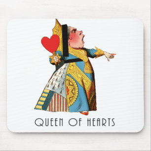 Alice im Wunderland Queen of Hearts Mousepad