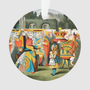Alice im Wunderland Queen of Hearts Ornament