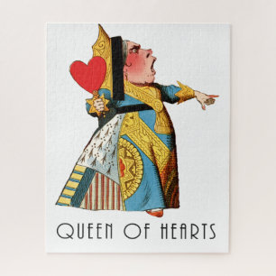 Alice im Wunderland Queen of Hearts Puzzle