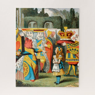 Alice im Wunderland Queen of Hearts Puzzle
