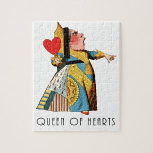 Alice im Wunderland Queen of Hearts Puzzle