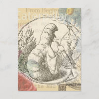 Alice im Wunderland Raupe: Original Tenniel