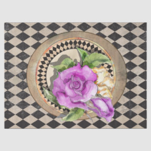 Alice im Wunderland Rose Seidenpapier