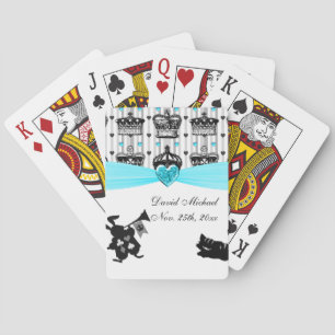 Alice im Wunderland Royal Crowns Babydusche Spielkarten