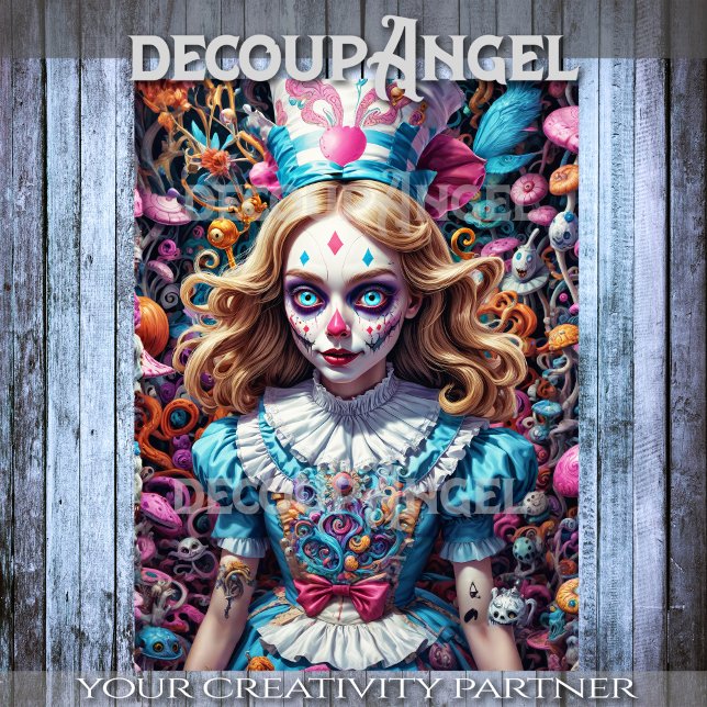 Alice im Wunderland Seidenpapier (Von Creator hochgeladen)