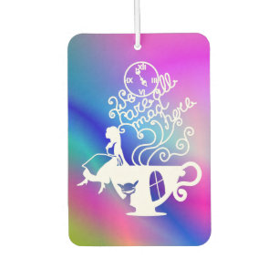 Alice im Wunderland. Silhouette Autolufterfrischer