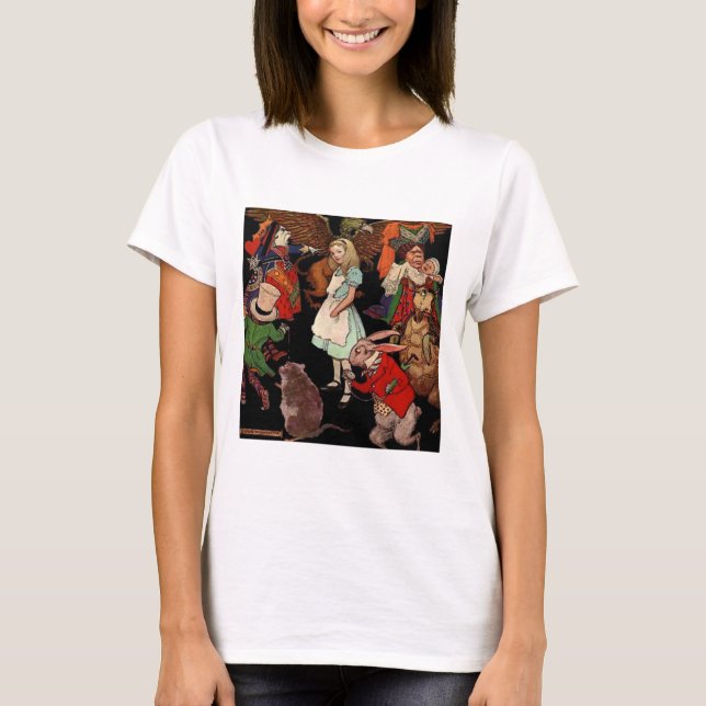 Alice im Wunderland T-Shirt (Vorderseite)