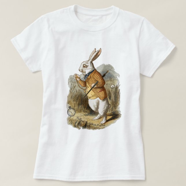 Alice im Wunderland T - Shirt (Design vorne)