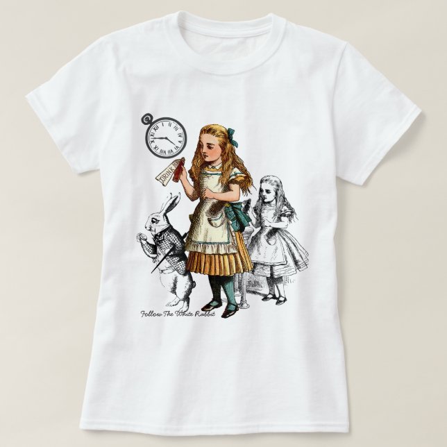 Alice im Wunderland T-Shirt (Design vorne)